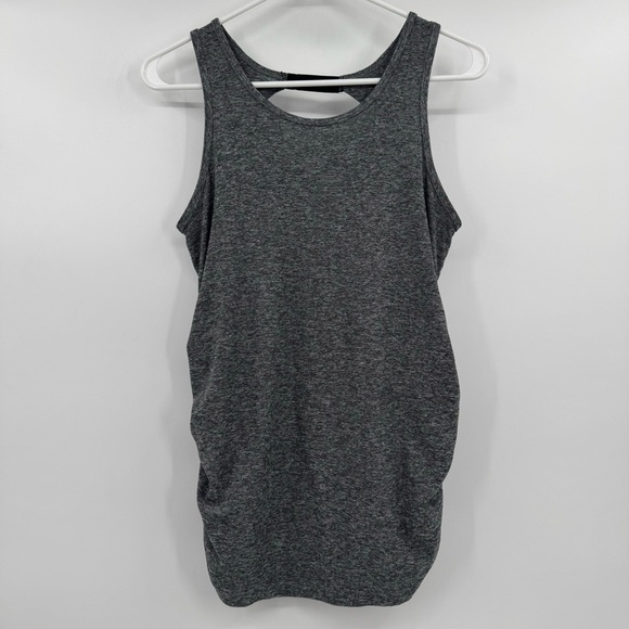 Beyond the Bump Tops - Beyond Yoga Maternity Tank Top Women XS Gray Comfy Stretch Beyond The Bump